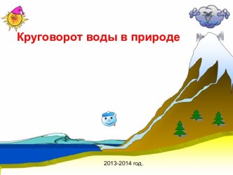 Конспект НОД Круговорот воды в природе план-конспект занятия (окружающий мир, подготовительная группа) по теме