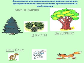 Презентация к ЦОР. Тема:  Формирование пространственного восприятия, зрительно- пространственного анализа и синтеза, пространственных представлений. презентация урока для интерактивной доски по логопедии (1 класс)