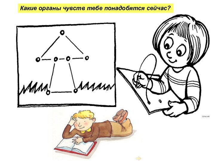 Какие органы чувств тебе понадобятся сейчас?