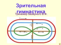 Зрительная гимнастика презентация к уроку (1, 2, 3, 4 класс)