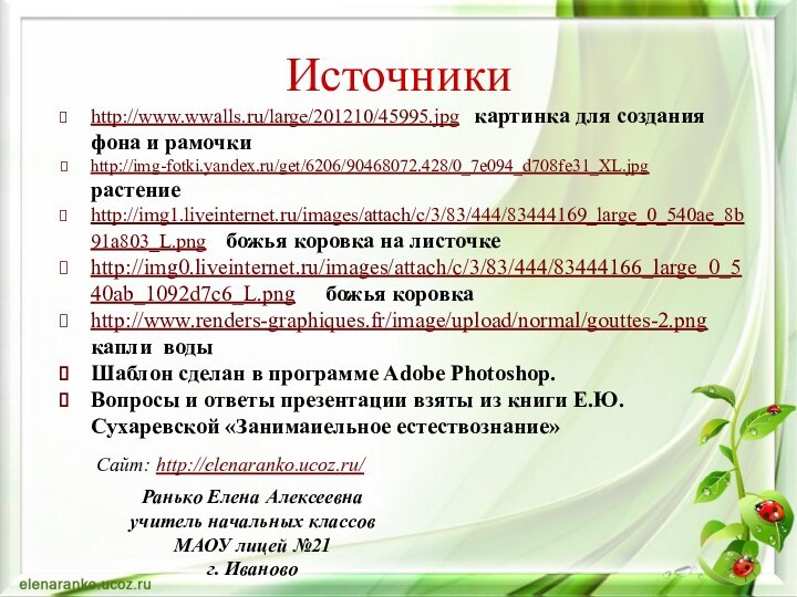 http://www.wwalls.ru/large/201210/45995.jpg  картинка для создания фона и рамочкиhttp://img-fotki.yandex.ru/get/6206/90468072.428/0_7e094_d708fe31_XL.jpg  растениеhttp://img1.liveinternet.ru/images/attach/c/3/83/444/83444169_large_0_540ae_8b91a803_L.png  божья