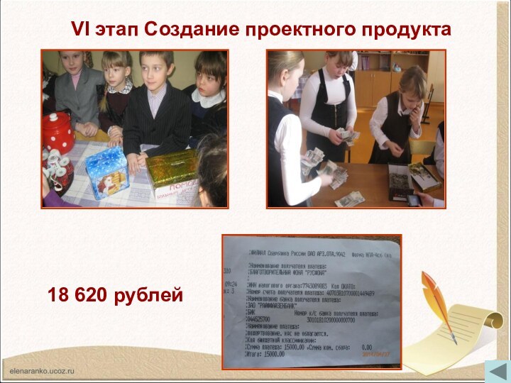 VІ этап Создание проектного продукта 18 620 рублей