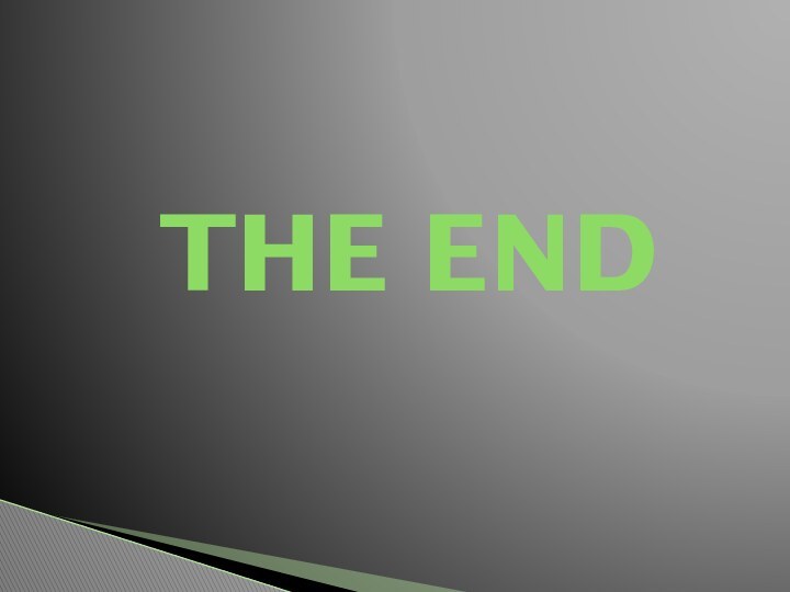 The End