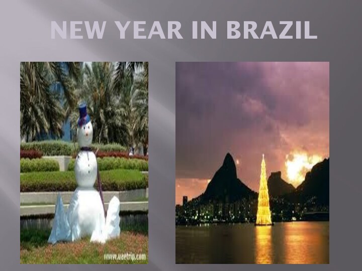 New Year in Brazil