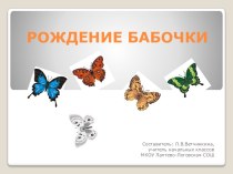 Рождение бабочки