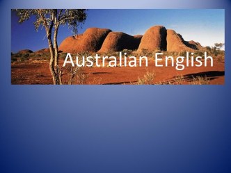 Australian English