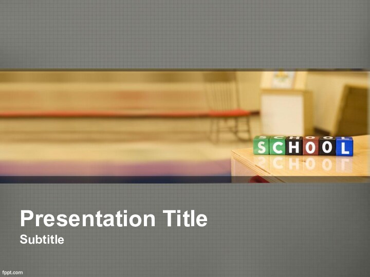 Presentation TitleSubtitle