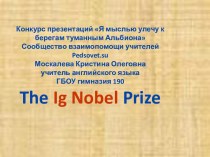 The Ig Nobel Prize