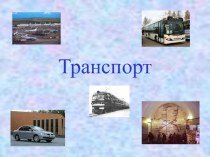 Виды транспорта