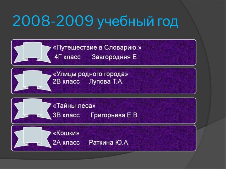 2008-2009 учебный год