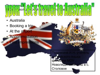 Let's travel to Australia