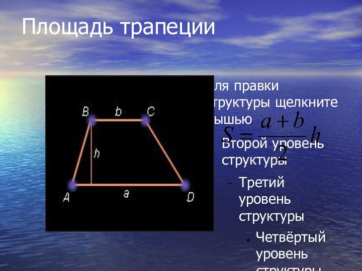 Площадь трапеции