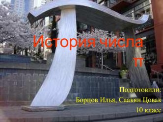 История числа π