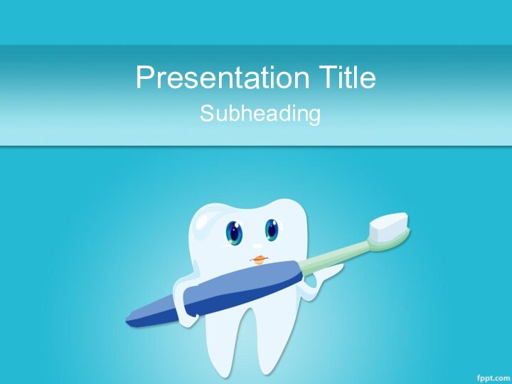 Presentation TitleSubheading