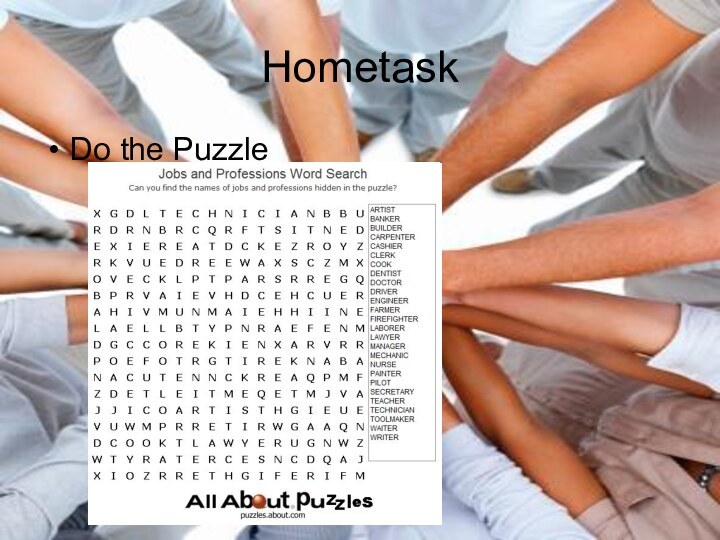 HometaskDo the Puzzle