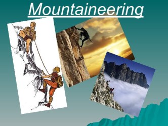 Mountaineering