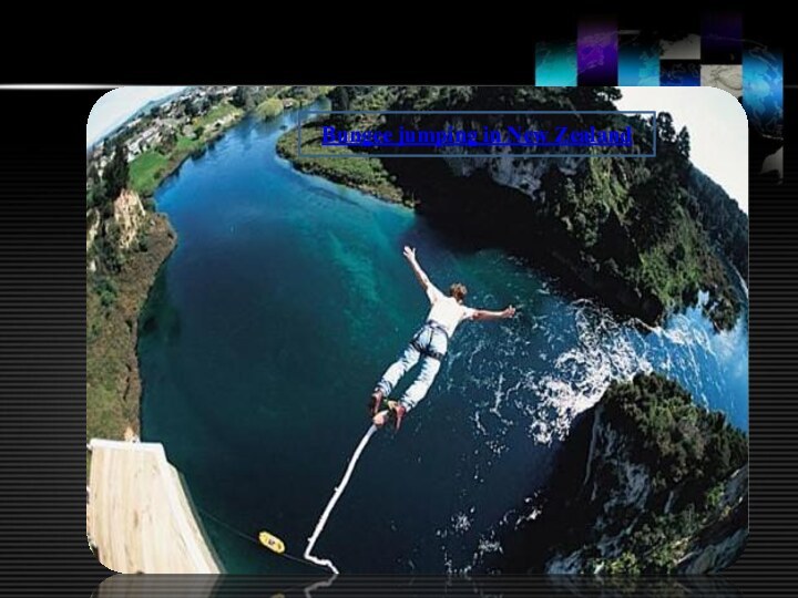 Bungee jumping in New Zealand