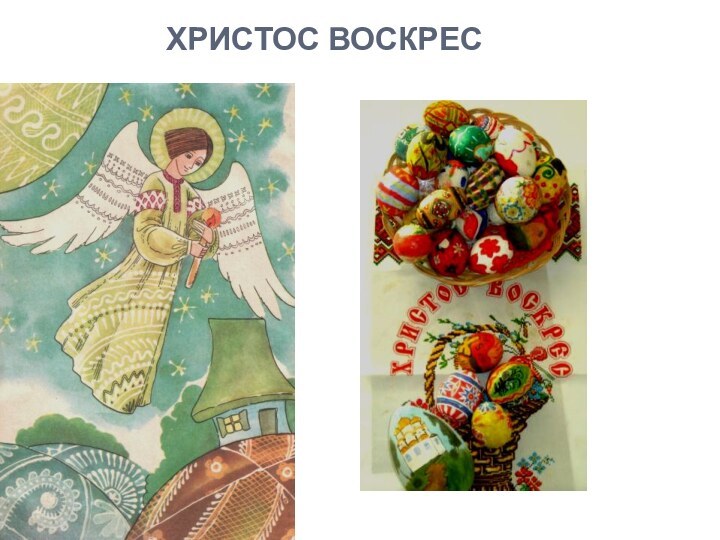 ХРИСТОС ВОСКРЕС