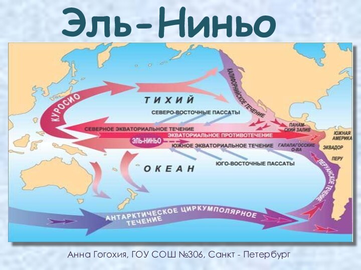 Эль-НиньоАнна Гогохия, ГОУ СОШ №306, Санкт - Петербург