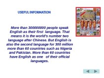 English - speaking countries