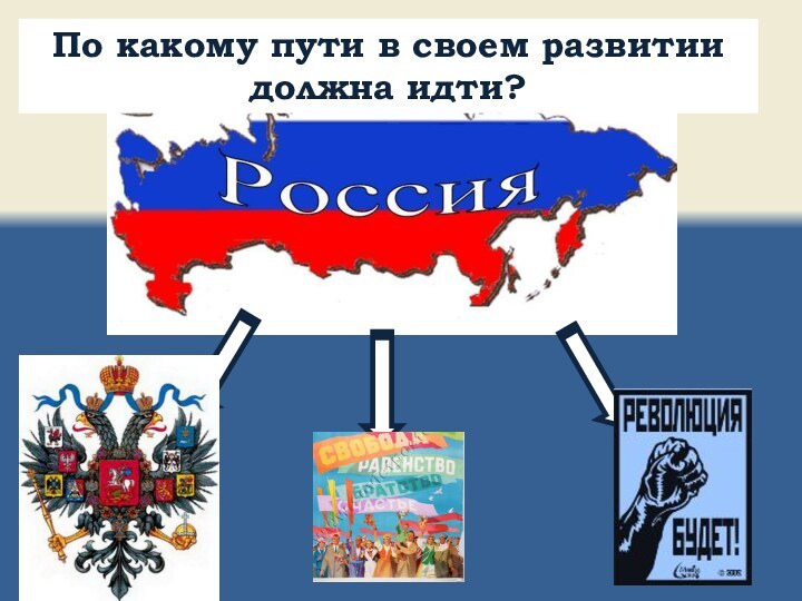 По какому пути в своем развитии должна идти?