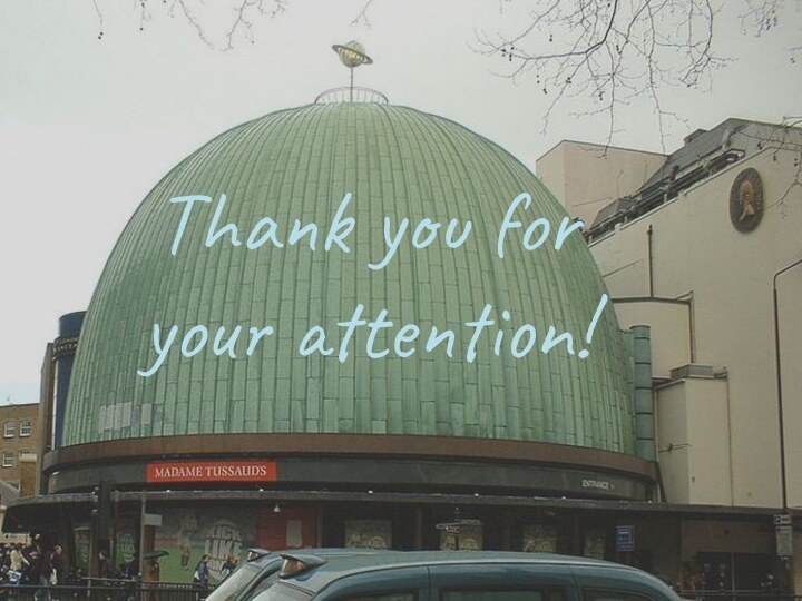 Thank you for your attention!