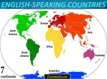ENGLISH SPEAKING COUNTRIES