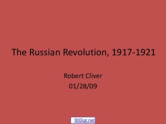 Russian revolution