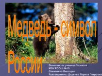Медведь - символ России