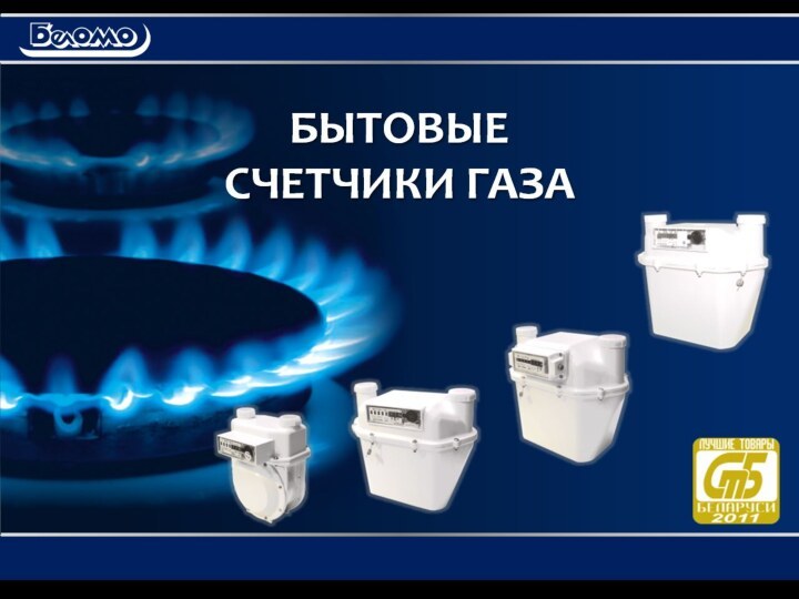 БЫТОВЫЕ  СЧЕТЧИКИ ГАЗА