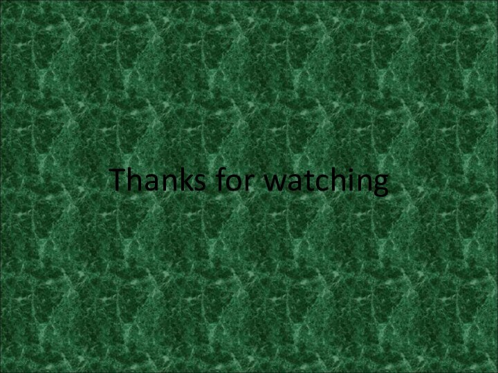 Thanks for watching