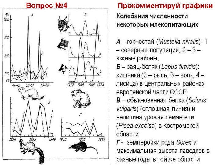 Прокомментируй графикиВопрос №4