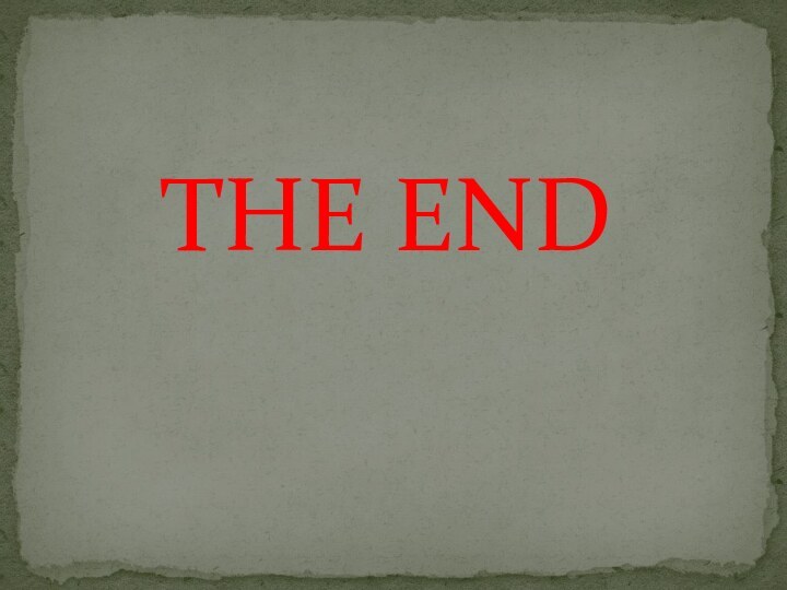 THE END