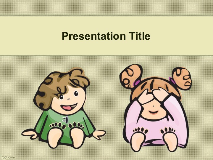 Presentation Title