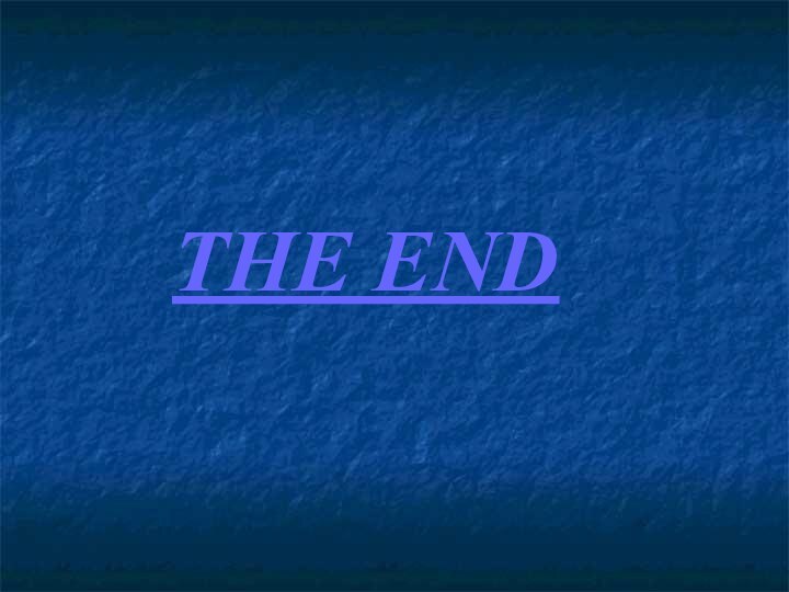 THE END