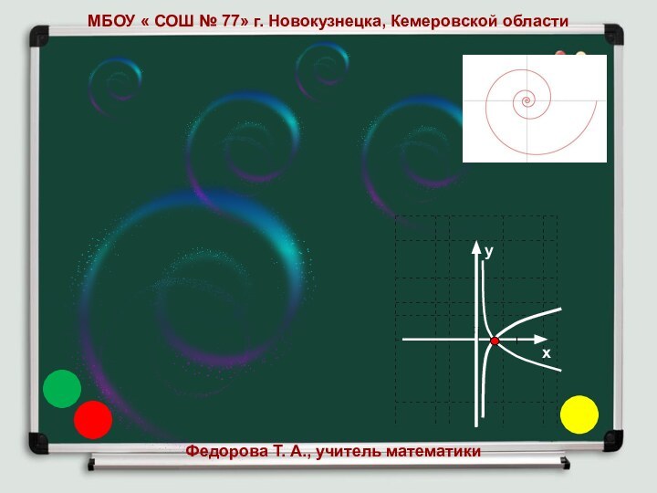 Удивительный  мир логарифмовМБОУ « СОШ № 77» г. Новокузнецка, Кемеровской областиФедорова Т. А., учитель математики