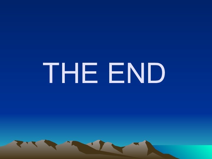 THE END