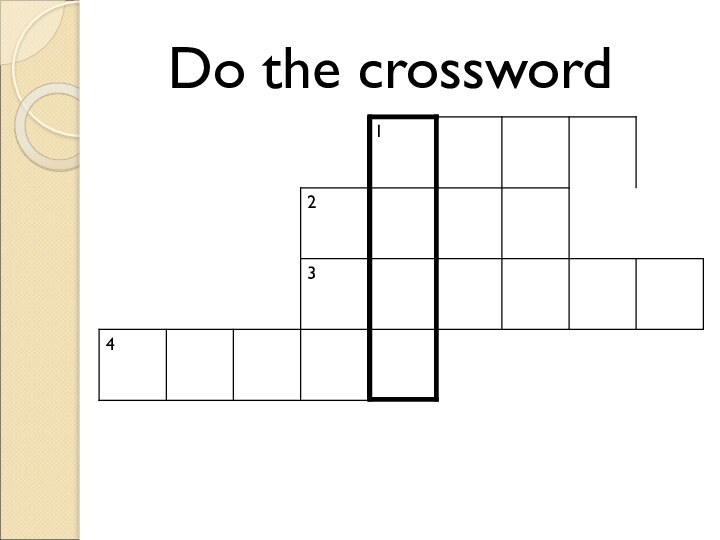 Do the crossword