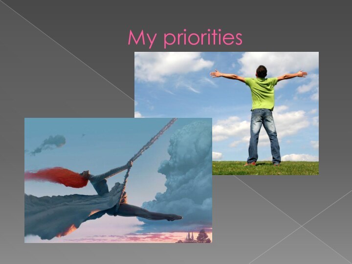 My priorities