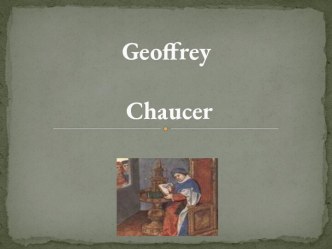 Geoffrey Chaucer