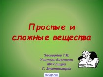 Разнообразие веществ