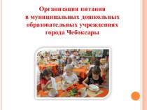 Организация питания в муниципальных дошкольных образовательных учреждениях