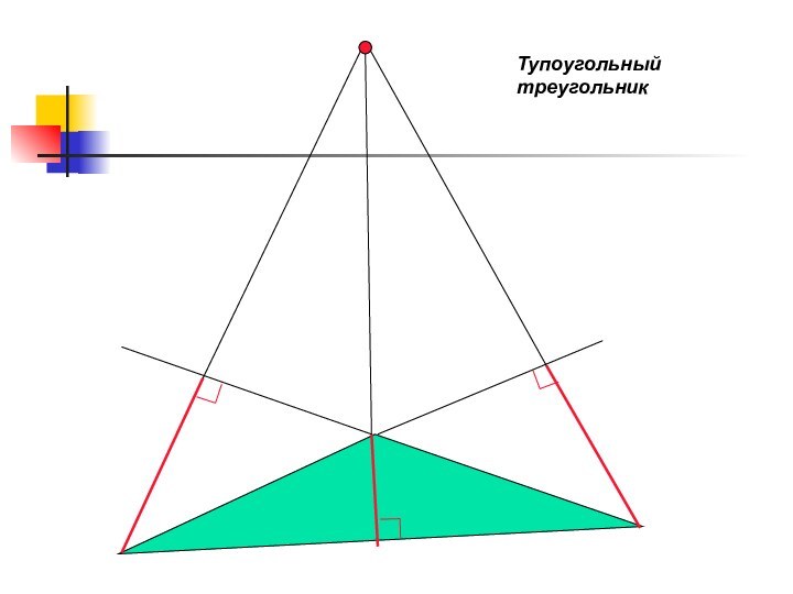 Тупоугольный треугольник