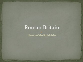 Roman Britain