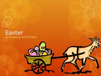 Easter. In England and Russia