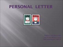 Personal letter