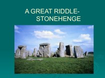 A great riddle-stonehenge