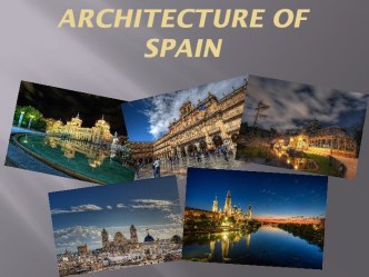 Architecture of Spain