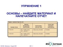 MSC.Mvision Workshop 1