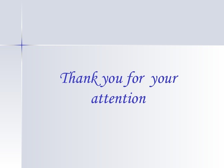 Thank you for your attention